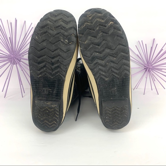 Sporto Wendy / Black Cream Puffer Lace Up Faux Fur - Picture 8 of 8